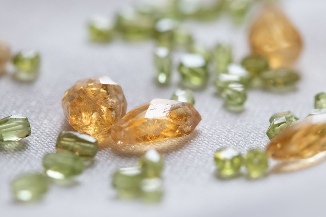 Photo Sparkling gemstone